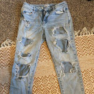 PacSun Light Wash Mom Jeans